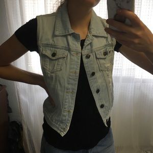 Denim vest